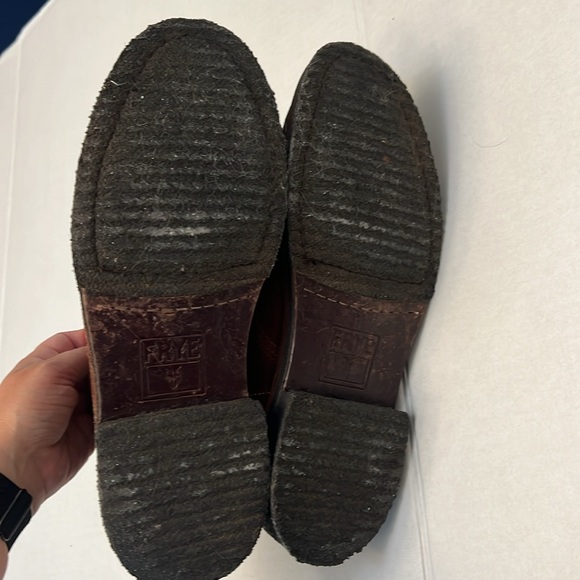 FRYE MENS DAKOTA CREPE CHUKKA  LEATHER BOOTS 9.5 - Picture 15 of 16